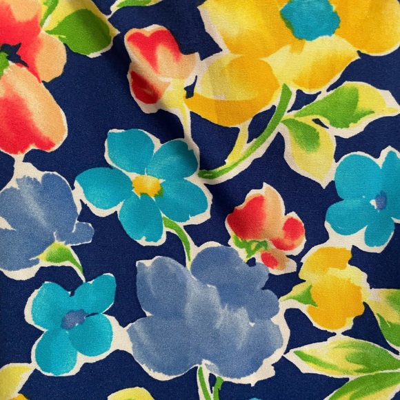 Vintage Floral Gabar Swim Tank Top - Picture 4 of 5